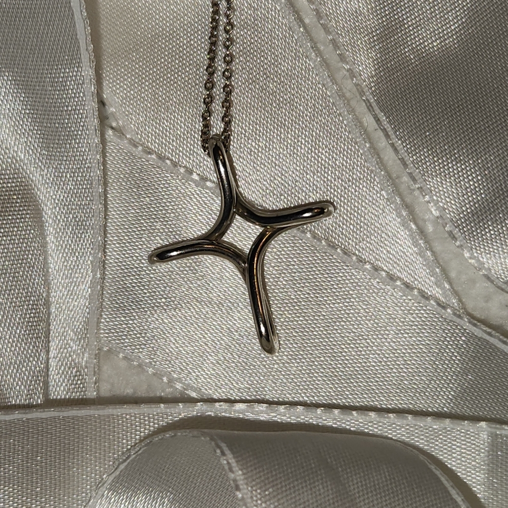 Tiffany & Co. Silver Star Necklace